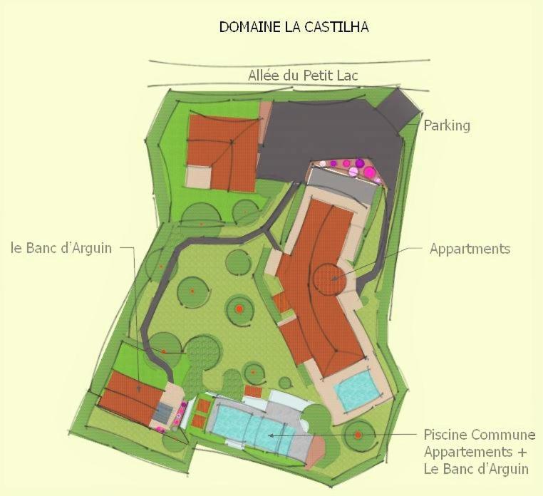 Ferienwohnung Domaine La Castilha Biscarrosse Zimmer foto
